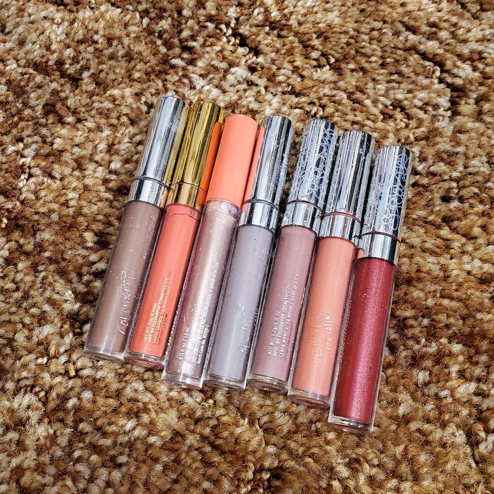 Colourpop lipgloss bundle.